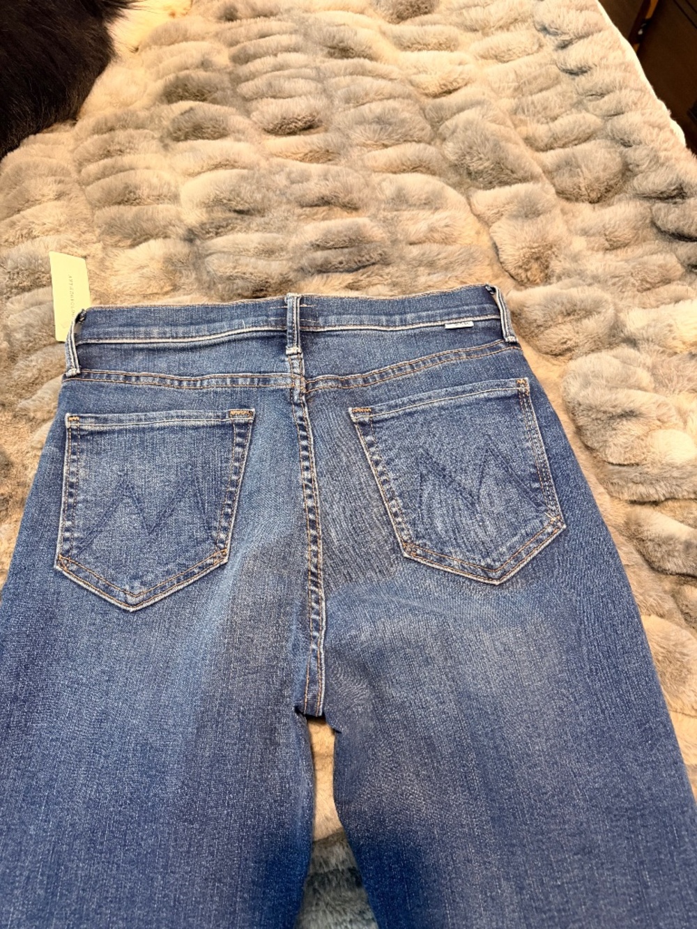NWT Mother Runaway High Waist Bootcut, slim leg sz 28 Tall